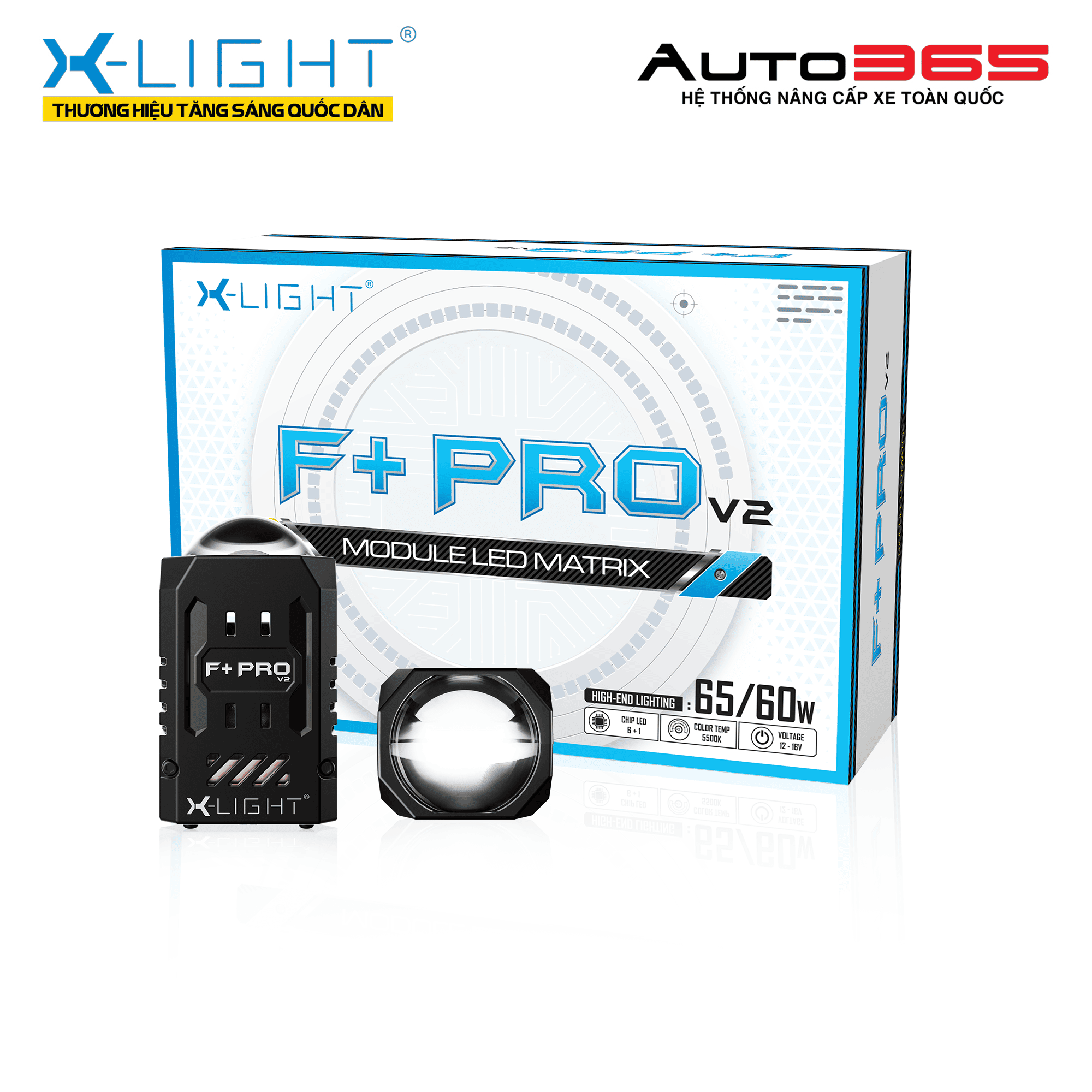 ĐÈN BI LED X-LIGHT F+ PRO V2